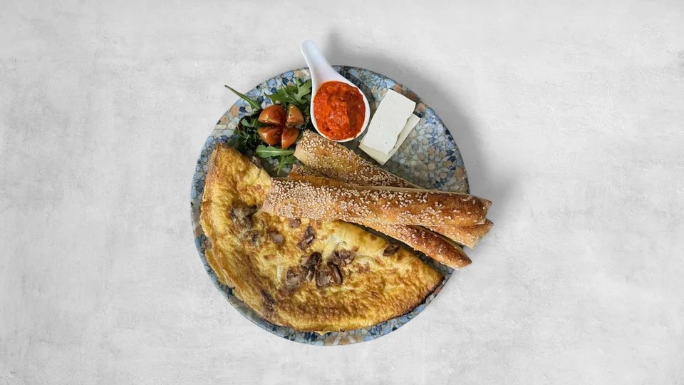 Omlet sa vrganjima — fotografija iz ponude Petre